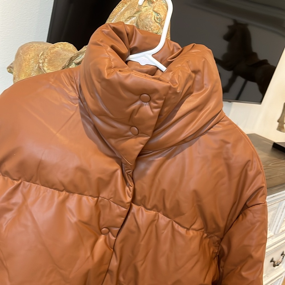 🗽Sale🗽Bagatelle NYC Faux Leather Puffer Jacket - Picture 15 of 15